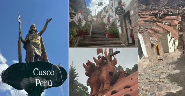 Cusco está hecho para ser vivido a pie. Esta ciudad premia la exploración pausada, con sus impresionantes vistas de la ciudad, enmarcadas por los picos andinos circundantes. ¡Pasear a un ritmo suave es también la mejor manera de aclimatarse a la gran altitud de Cusco (11,152 pies)! Comencé mi viaje deambulando por las calles empedradas de Cusco con nuestro atractivo guía, Sergio, en un tour a pie gratuito ofrecido por Yana Tours. El recorrido cubre todos los sitios icónicos y también ofrece una fascinante mezcla de historia, mitos, arquitectura y cultura local. Disfruté particularmente aprendiendo sobre el Niño Compadrito, la historia y leyenda de Pachakutec, y recorriendo el barrio artesanal de San Blas. ¡Fue un tiempo hermoso en Cusco!
#adventurousambles #Cusco #CuscoPeru #VisitCusco #HistoricCusco #YanaTours #FreeWalkingTour #WalkingTourCusco #ExploreCusco #DiscoverCusco #CuscoStreets #PlazaDeArmas #Qoricancha #SanBlas #SacredValleyGateway #IncaHistory #TravelPeru #VisitPeru #PeruTravel #SouthAmericaTravel #WanderPeru #TravelPhotography #CulturalTravel #BackpackingPeru #AdventurePeru