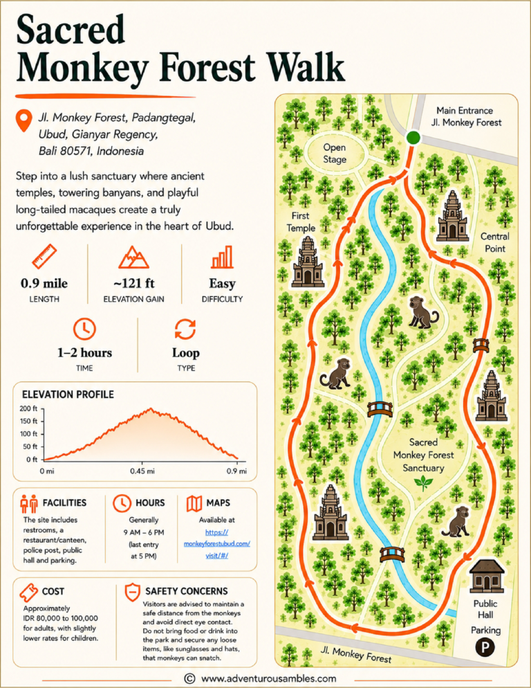 Sacred Monkey Forest Walk