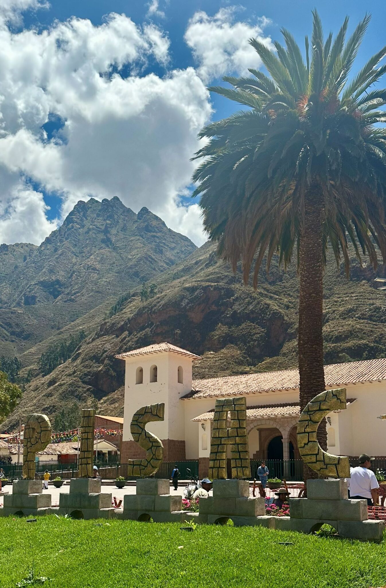 pisac plaza de armas