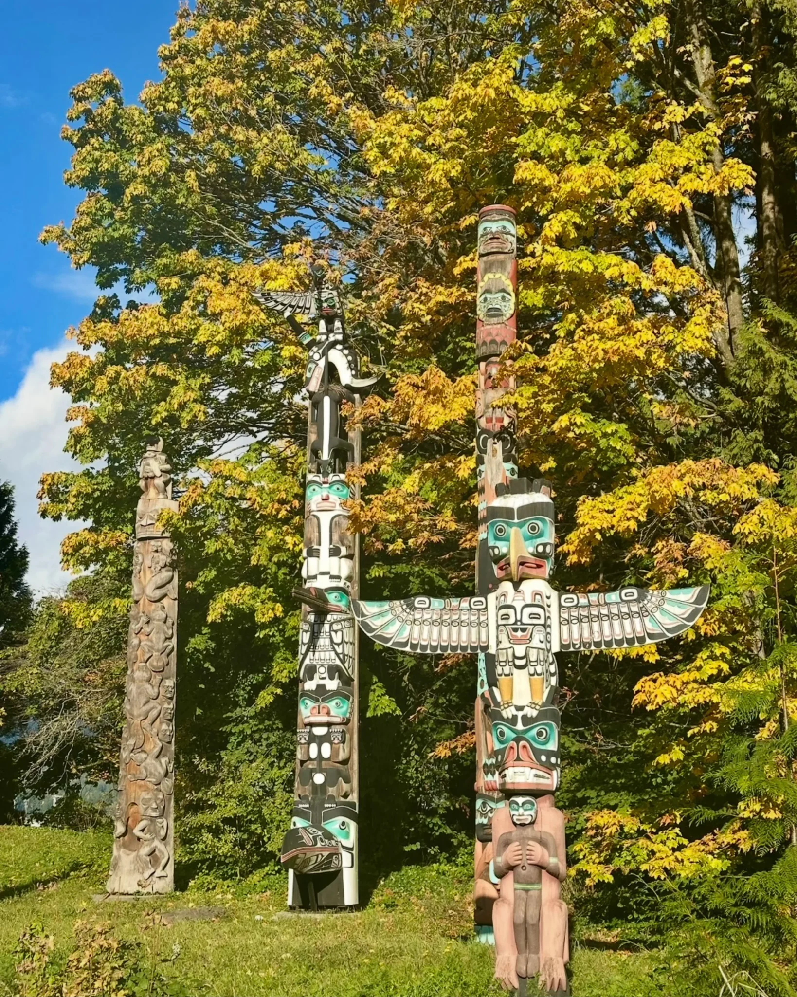 brockton point totem poles stanley park