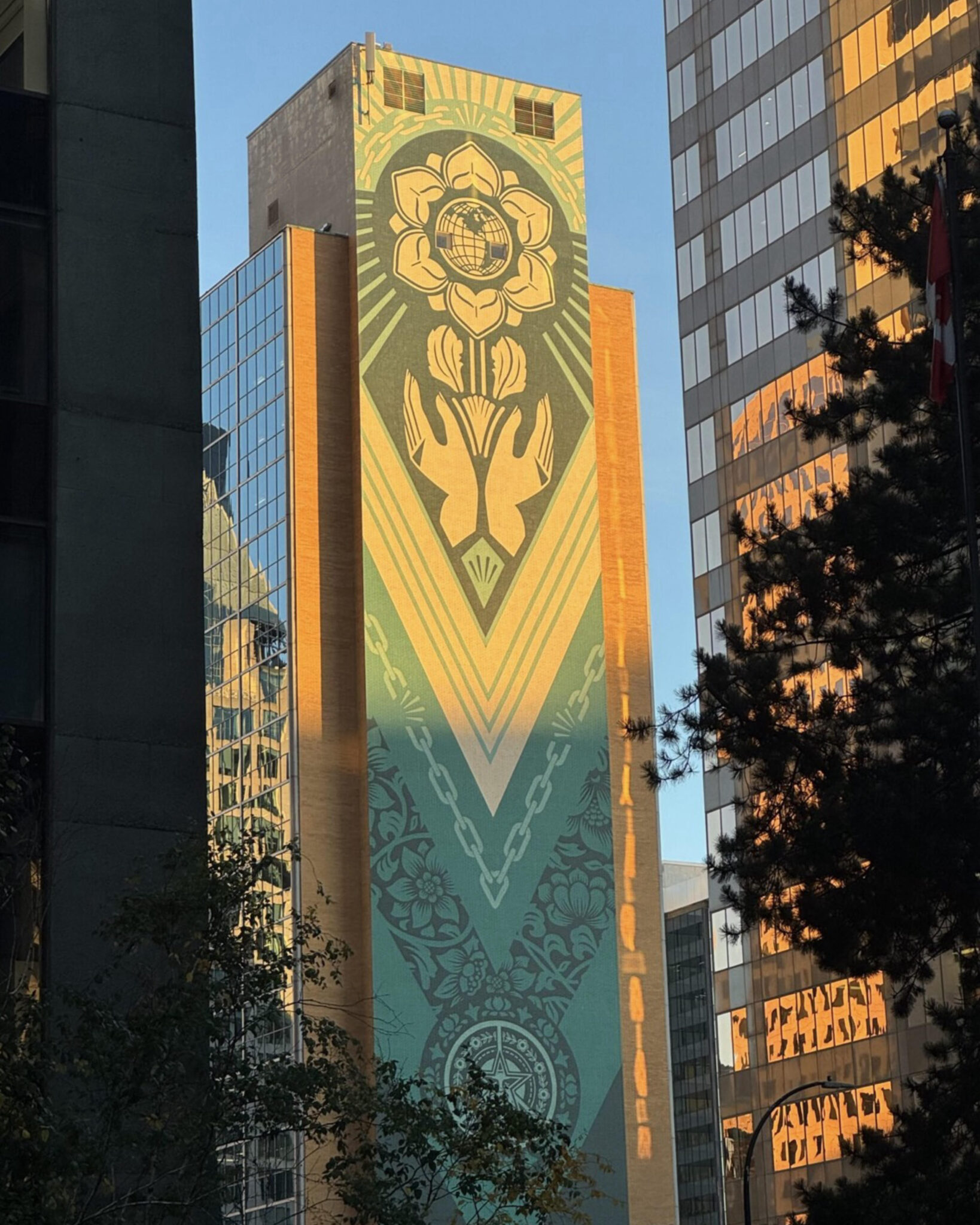 Earth Justice Mural Downtown Vancouver