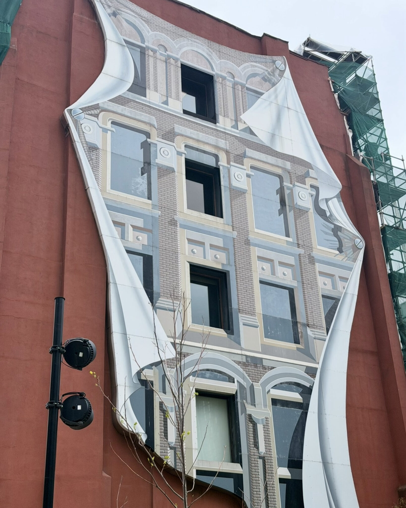 Flatiron Mural Gooderham Building Toronto