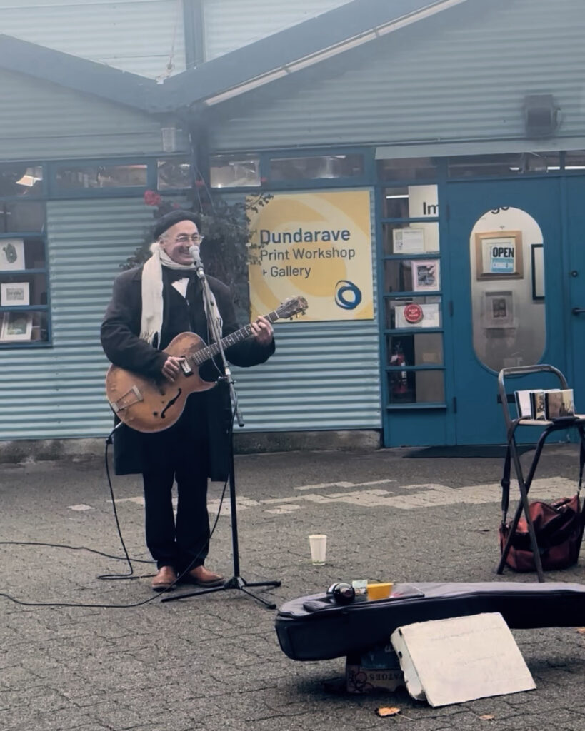 street performer granville island vancouver