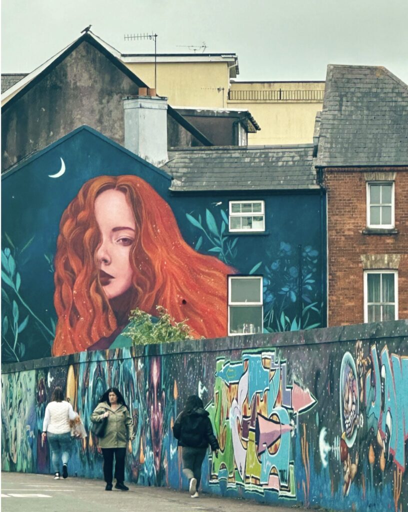 cork mural