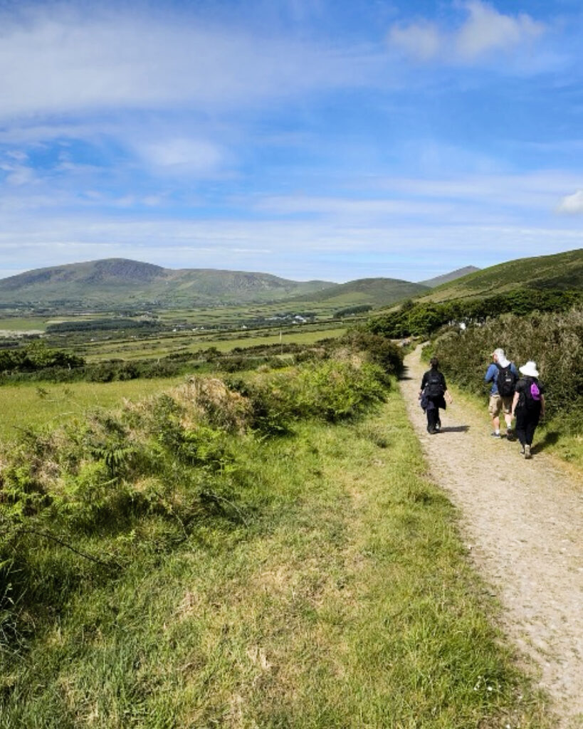 hiking the dingle way