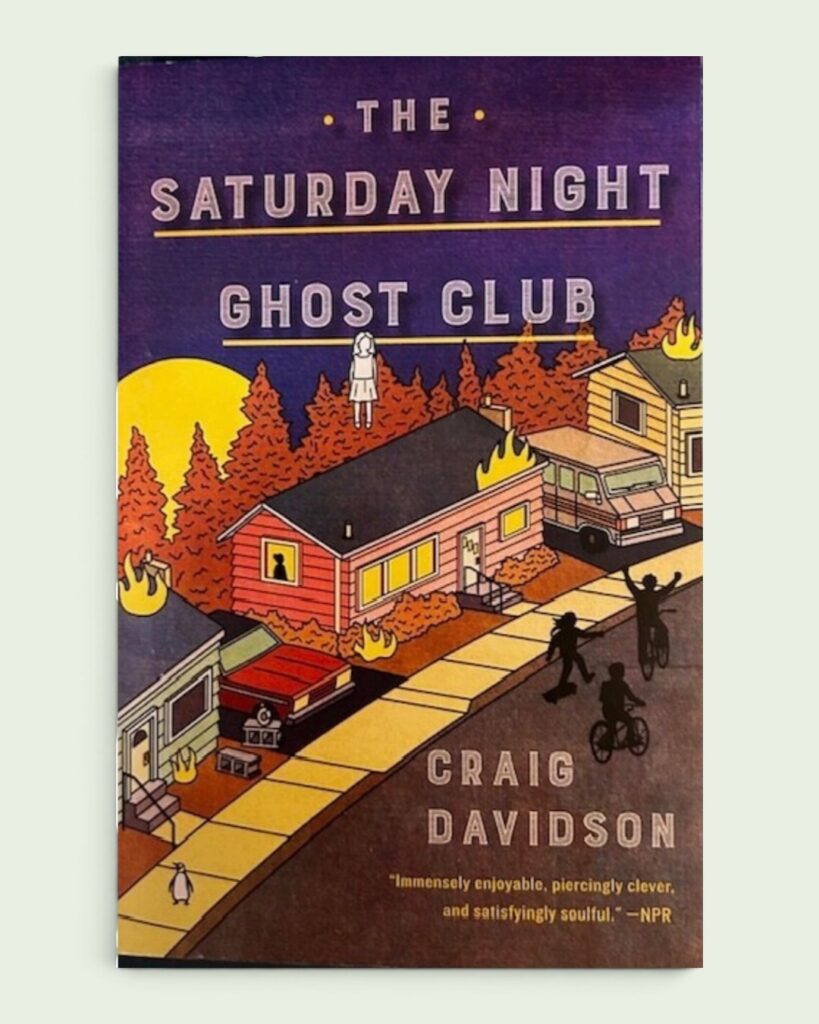 the saturday night ghost club book cover
