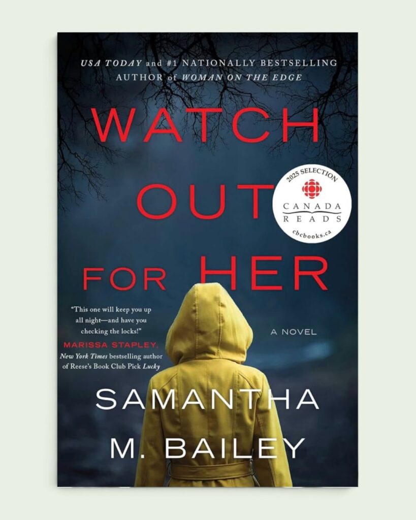 watch out for her book cover