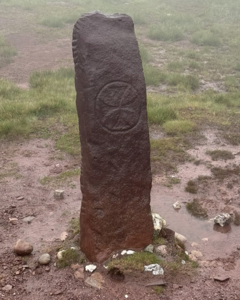Arraglen Ogham Stone Mt Brandon Ireland