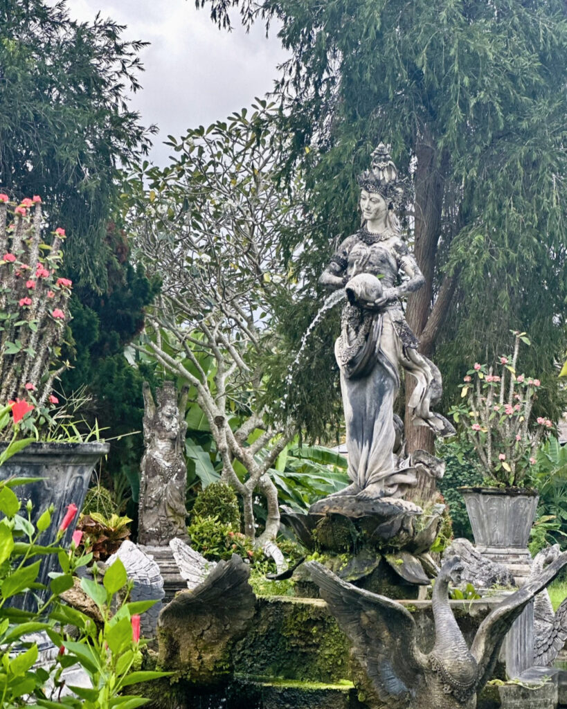 Fountain at Taman Ujung