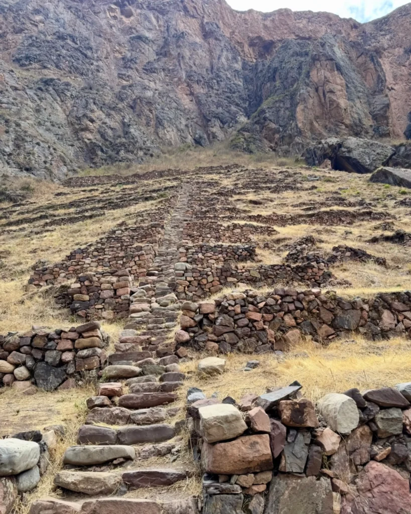 rocky climb to naupa iglesia peru