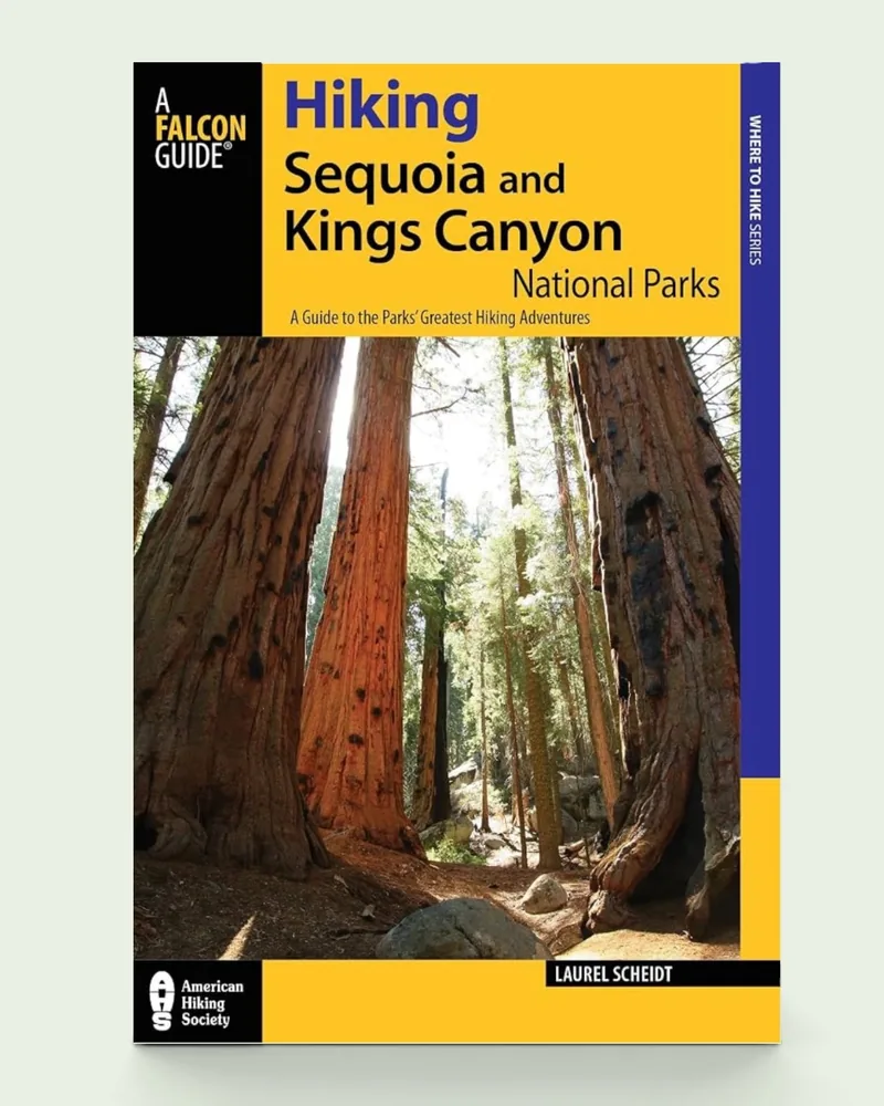 hiking sequoia and kings canyon book cover